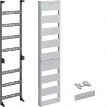 Hager Verteilerfeld, univers Z, 1050mm, 1-feldig, 7-reihig, ohne QC-Klemmen, mit