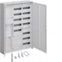 Hager Komplettschrank univers Z, 1 ZP, BKE-I, APZ, ESA, VT13, IP44, H=1100mm, 3-