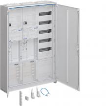 Hager Komplettschrank, univers Z, 2 ZP, BKE-I, OKK, APZ, VT5, H=1100 mm, 3-feldi