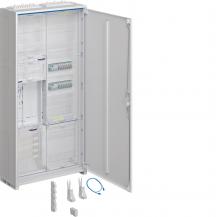 Hager Komplettschrank, univers Z, 1 ZP, BKE-I, APZ, VT5, H=1100mm, 2-feldig, ESA