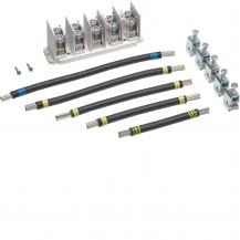 Hager Anschlusssatz, uni.Z, 5P., Klemmb. 35-95mm², Kab. 50mm², f. U84LU, Einsp.