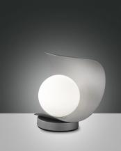 Adria Tischleuchte LED 1x6W Silber Fabas Luce