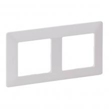 Legrand 754002 Valena Life 2-fach Rahmen Ultraweiß Abdeckrahmen