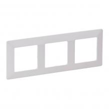 Legrand 754003 Valena Life 3-fach Rahmen Ultraweiß Abdeckrahmen