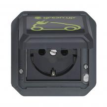 Legrand 069818L Plexo New EV-Steckdose Green’Up 230V 16A Feuchtraum Anthrazit