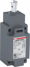 ABB LS43P13B11 Standard-Positionsschalter Kunststoff-Gehäuse grau IP65 Rollendruckbolzen mit Stahl-Rolle