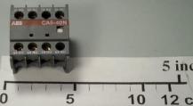 ABB CA5-40N Hilfskontaktblock, 4-polig, 4S, frontseitige Montage