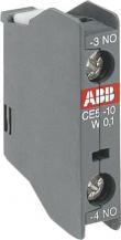 ABB CE5-01W2 Hilfskontakt, 1Ö, integrierter Mikroschalter 2 W, frontseitige Montage, IP67