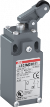 ABB LS32M32B11 Standard-Positionsschalter Metall-Gehäuse IP66 K.st.-W.rollenhebel a. Stahl-Dr.bolzen