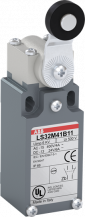 ABB LS32M41B11 Standard-Positionsschalter Metall-Gehäuse IP66 Kunststoff-Rollenschwenkhebel D=18