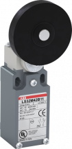 ABB LS32M42B11 Standard-Positionsschalter Metall-Gehäuse IP66 Gummi-Rollenschwenkhebel D=50