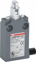 ABB LS20M14B11-U01 Positionsschalter Metall-Gehäuse IP67 Stahl-Rollendruckbolzen quer verzinkt