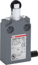 ABB LS20P13B11-U01 Positionsschalter Kunststoff-Geh. grau IP67, Kunstst.-Rollendr.bolzen Polyacetal