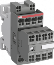 ABB NFZB44EK-21 Hilfsschütz, 24-60 V 50/60 Hz / 20-60 V DC, Push-In Anschlussklemmen mit Bahnzulassung