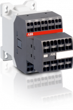 ABB NS53ES-25 Hilfsschütz, 220V 50/60Hz, 5S+3Ö, Federzuganschluss