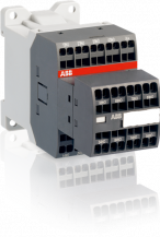ABB NSL44ES-81 Hilfsschütz, 24 V DC, 4S+4Ö, Federzuganschluss