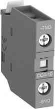 ABB CC4-10 Hilfskontaktblock, 1-polig, mit voreilendem S, frontseitige Montage