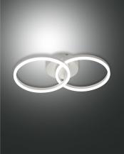 FABAS LUCE FAB-3508-22-102-01 Giotto LED Wandleuchte Smartluce Ø53/11cm 36W Warmweiß Weiß dimmbar