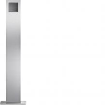Hager modular Standsäulen 1/1 Edelstahl matt