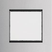 Hager LED-Info ular 76x76, EB Edelst. ular