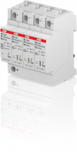 ABB OVR T2 N3 40-350 P QS SPD Typ 2 für 230/400 V TT/TN-S, N+3P, Imax 40kA, In 20kA, Up 1, 5kV