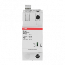 ABB OVR T1-T2 12.5-440s P TS QS Kombi-Ableiter T1-T2 12.5kA/Pol, 1-polig Uc 440V, Up 1, 6 kV, TS