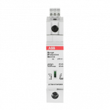ABB OVR T2 40-275s P TS QS SPD T2 mit Reserve-Varistor 230/400 V 1-polig Imax 40kA, In 20kA, Up 1, 5kV, Telesignal
