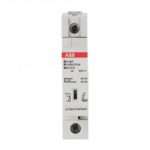 ABB OVR T2 40-440s P TS QS SPD T2 mit Reserve-Varistor 400/690 V 1P Imax 40kA, In 20kA, Up 2, 0kV, Telesignal
