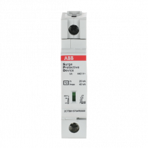 ABB OVR T2 40-440s P QS SPD T2 mit Reserve-Varistor 400/690 V 1P Imax 40kA, In 20kA, Up 2, 0kV