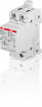 ABB OVR T2 1N 80-275s P TS QS SPD T2 mit Reserve-Varistor 230/400 V TT/TNS 1P 1P+N, Imax 80kA, In 30kA, Up 1, 8kV, TS