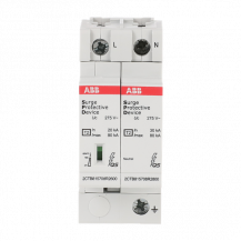 ABB OVR T2 1N 80-275s P QS SPD T2 mit Reserve-Var. 230/400 V TT/TNS 1P 1P+N, Imax 80kA, In 30kA, Up 1, 8kV