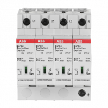 ABB OVR T2 4L 80-275s P QS SPD T2 mit Reserve-Varistor 230/400 V TNS 4P 4P, Imax 80kA, In 30kA, Up 1, 8kV