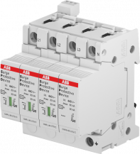 ABB OVR T2 3N 80-440s P TS QS SPD T2 mit Reserve-Varistor 400/690 V TT/TNS 3P 3P+N, Imax 80kA, In 30kA, Up 2, 4kV, TS