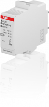 ABB OVR T2 N 80-440s C QS Ersatzmodul, Summenfunkenstrecke T2 mit Reserve-Varistor, Imax 80kA, Uc 440V