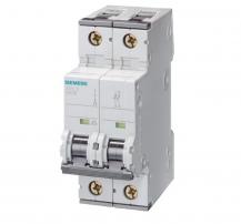 Siemens SENTRON Leitung Schutzschalter 5SY6202-7 2-polig C2A 400V 6kA