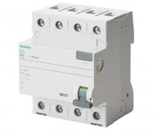 Siemens SENTRON FI-Schutzschalter 5SV3444-6 4-polig Typ A 40A 100mA 400V