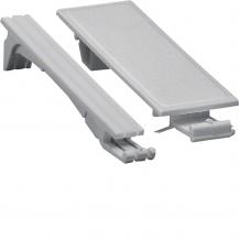 Hager Abdeckclip (Satz),10x18mm/2x9mm,RAL9010