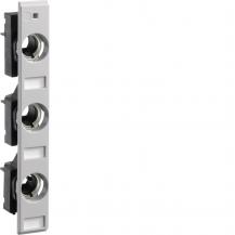 Hager Reitersicherungsunterteil D02 E18, 63A 3polig 60mm Sammelschiene Anschluss