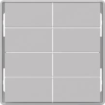 Berker 81184024 Tasten f.Tast.modul,8f,Q.x,alu