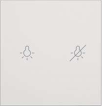 Berker 81181189 Tasten f.Tast.modul,1f,S.x/B.x,pw m,be