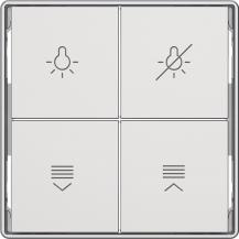 Berker 81182229 Tasten f.Tast.modul,4f,Q.x,pw m,bel