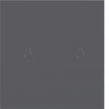 Berker 81181286 Tasten f.Tast.modul,1f,S.x/B.x,ant,bel