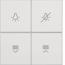 Berker 81182289 Tasten f.Tast.modul,4f,S.x/B.x,pw m,bel
