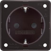 Berker 947792501 Steckdose SCHUKO eh BS braun matt
