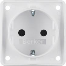 Berker 947792502 Steckdose SCHUKO eh BS polarweiß matt