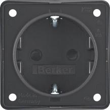 Berker 947792505 Steckdose SCHUKO eh BS anthrazit matt
