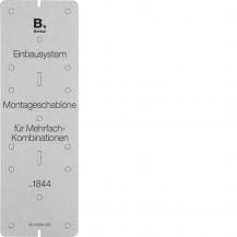 Berker 91844 Montageschablone 3fach
