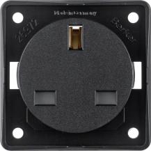 Berker 9626205 Steckdose mit SK mit EBS British ITG sw