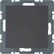 Berker 10091606 Blindverschl. m ZS B.3/B.7 anthrazit ma