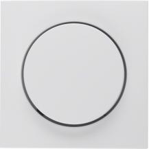 Berker 11371909 Zentralstück mit Regulierknopf für Drehdimmer S.1/B.3/B.7 polarw